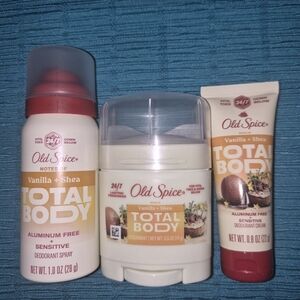 Old Spice Vanilla & Shea Total Body Set